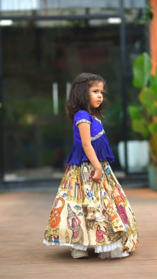 Girls Lahenga-Blouse (SRC) AJJJ - Image 5