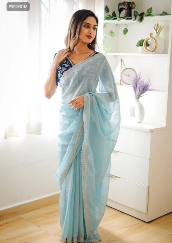 Organza Khadi Sarees (TP) AAJJ - Image 10