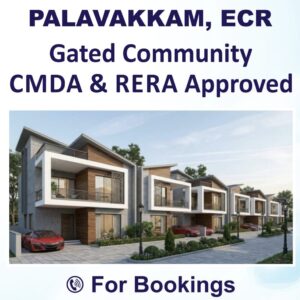 Premium villa plots in Palavakkam-ECR