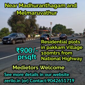 RESIDENTIAL PLOTS NEAR MADHURANTHAGAM AND MELMARUVATHUR