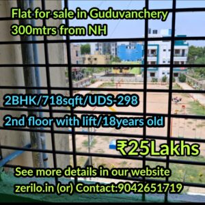 FLAT FOR SALE IN GUDUVANCHERY CHENNAI