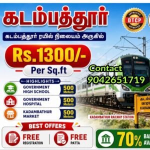 Residential plots in Kadambathur
