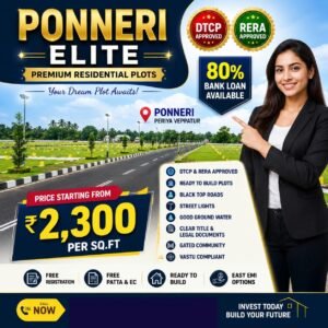 Residential plots in Ponneri