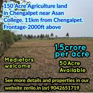 Agriculture land in Chengalpet