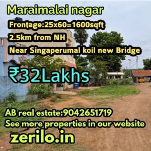 Residential plots in Maraimalai nagar