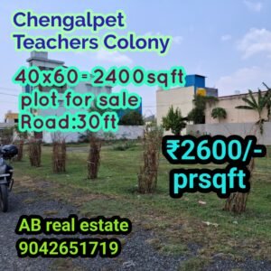 Residential plots in Chengalpet